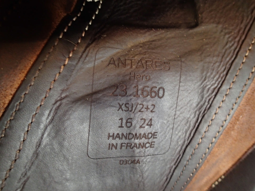 15.5" / 16" Antares Hero Saddle - Full Buffalo - 2023 - 4.5" dot to dot