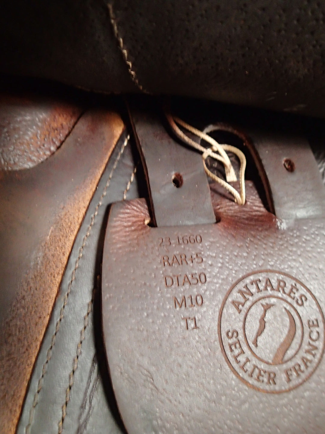 15.5" / 16" Antares Hero Saddle - Full Buffalo - 2023 - 4.5" dot to dot