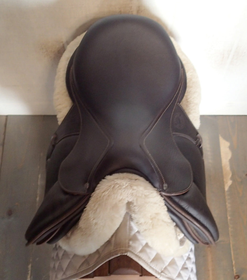 15.5" / 16" Antares Hero Saddle - Full Buffalo - 2023 - 4.5" dot to dot