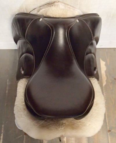 17.5" Butet Premium Saddle - Full Calfskin - 2019 - P Seat - 2.25 Flaps - 4" dot to dot