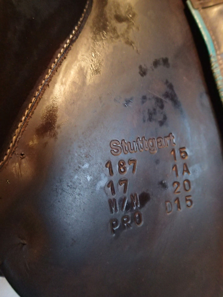17" Voltaire Stuttgart Saddle - Full Buffalo - 2015 - 1A Flaps - 4.75" dot to dot - Pro Panels