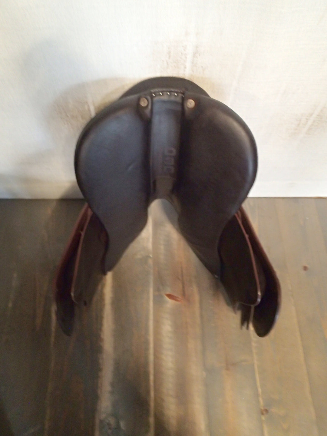 17" Devoucoux Biarritz Lab Saddle - Full Buffalo - 2019 - 2 Flaps - 4.5" dot to dot