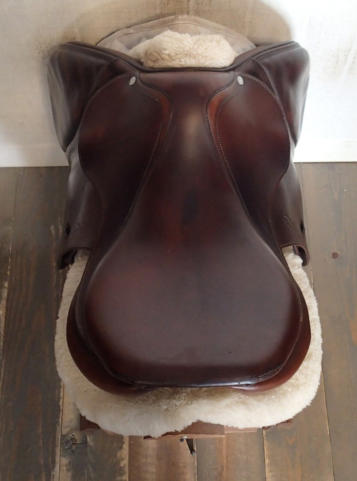 17.5" Antares Classique Saddle - 2014 - 3AA Flaps - 4.5" dot to dot