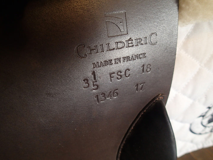 18" Luc Childeric Saddle - 2017 - NEW - 4.5" dot to dot