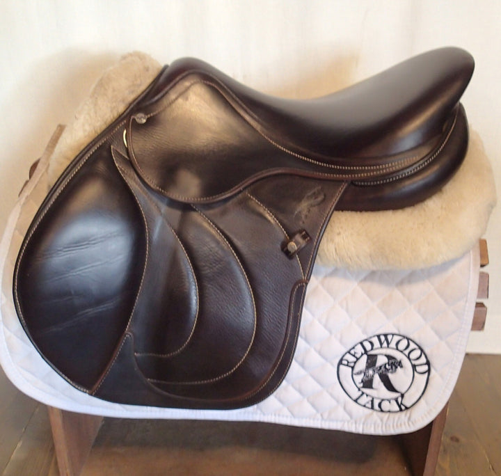 17" Antares Connexion Saddle - Full Buffalo - 2021 - 2N Flaps - 5" dot to dot