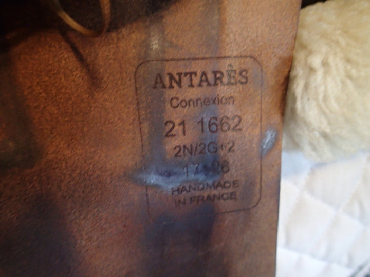 17" Antares Connexion Saddle - Full Buffalo - 2021 - 2N Flaps - 5" dot to dot