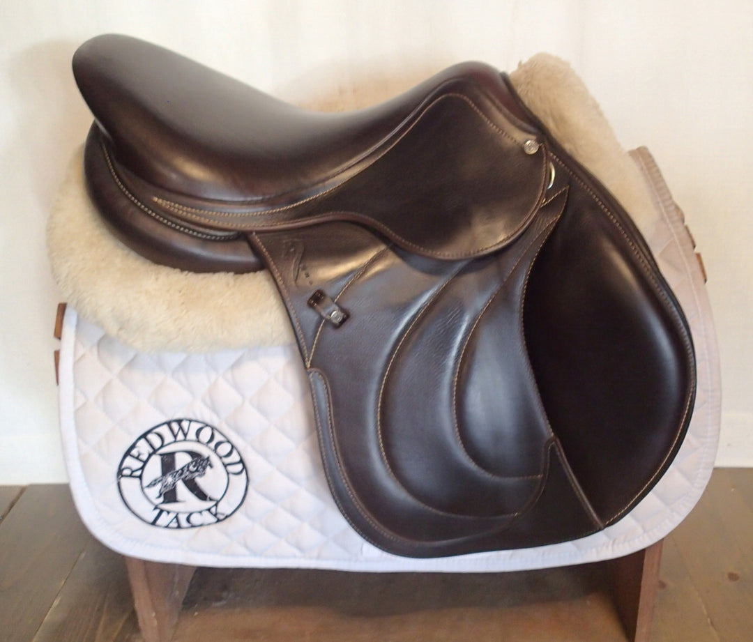 17" Antares Connexion Saddle - Full Buffalo - 2021 - 2N Flaps - 5" dot to dot