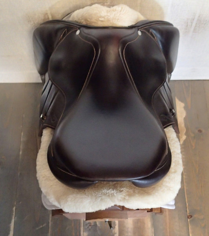 17" Antares Connexion Saddle - Full Buffalo - 2021 - 2N Flaps - 5" dot to dot
