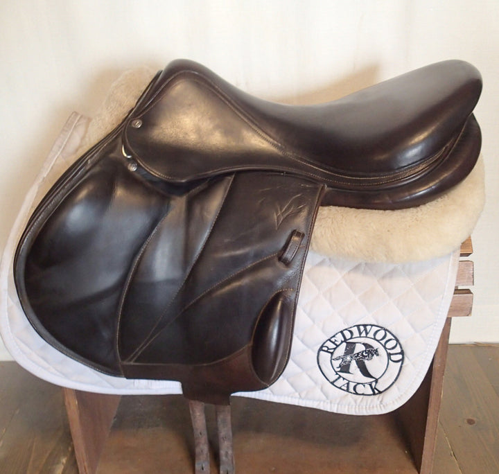 18.5" Voltaire Lexington Monoflap Saddle - Full Buffalo - 2015 - 2AA Flaps - 4.75" dot to dot - Pro Panels
