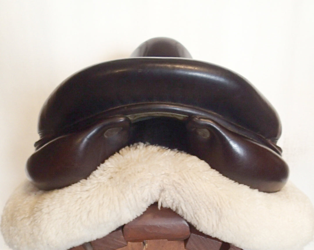 18.5" Voltaire Lexington Monoflap Saddle - Full Buffalo - 2015 - 2AA Flaps - 4.75" dot to dot - Pro Panels