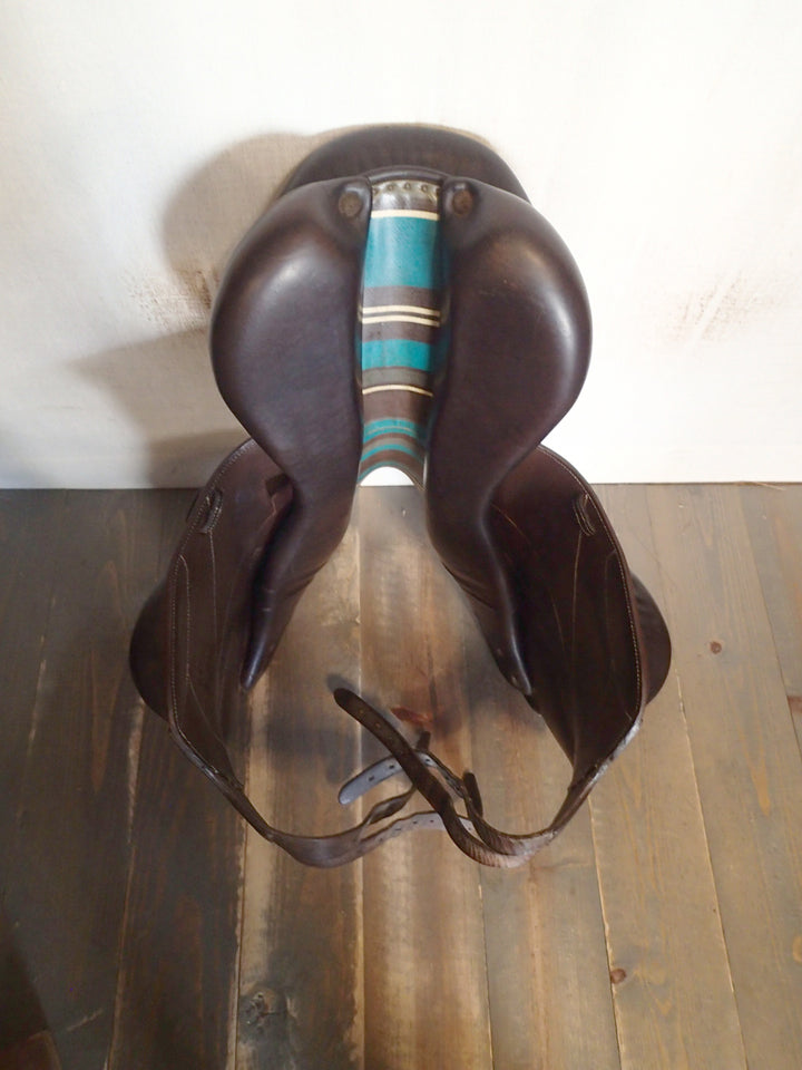 18.5" Voltaire Lexington Monoflap Saddle - Full Buffalo - 2015 - 2AA Flaps - 4.75" dot to dot - Pro Panels