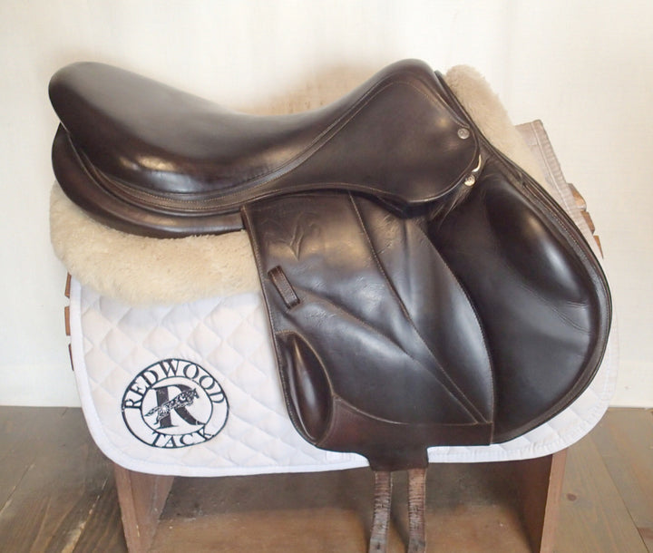 18.5" Voltaire Lexington Monoflap Saddle - Full Buffalo - 2015 - 2AA Flaps - 4.75" dot to dot - Pro Panels