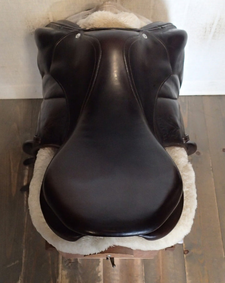18.5" Voltaire Lexington Monoflap Saddle - Full Buffalo - 2015 - 2AA Flaps - 4.75" dot to dot - Pro Panels