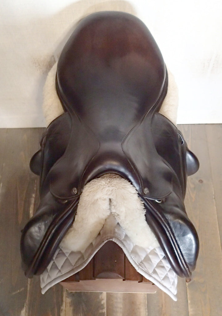 18.5" Voltaire Lexington Monoflap Saddle - Full Buffalo - 2015 - 2AA Flaps - 4.75" dot to dot - Pro Panels