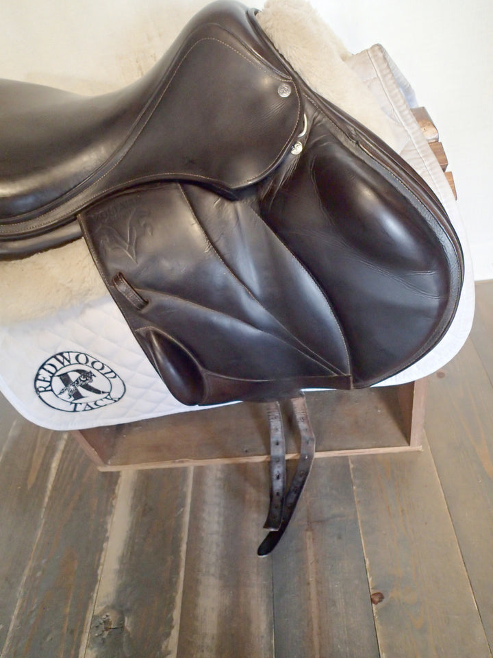 18.5" Voltaire Lexington Monoflap Saddle - Full Buffalo - 2015 - 2AA Flaps - 4.75" dot to dot - Pro Panels