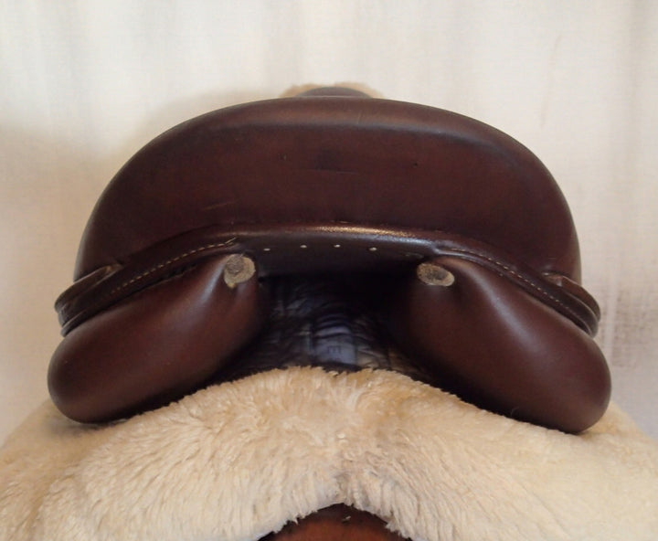 17.5" Antares Skylla Saddle - Full Calfskin - 2023 - 3A Flaps - 4.5" dot to dot