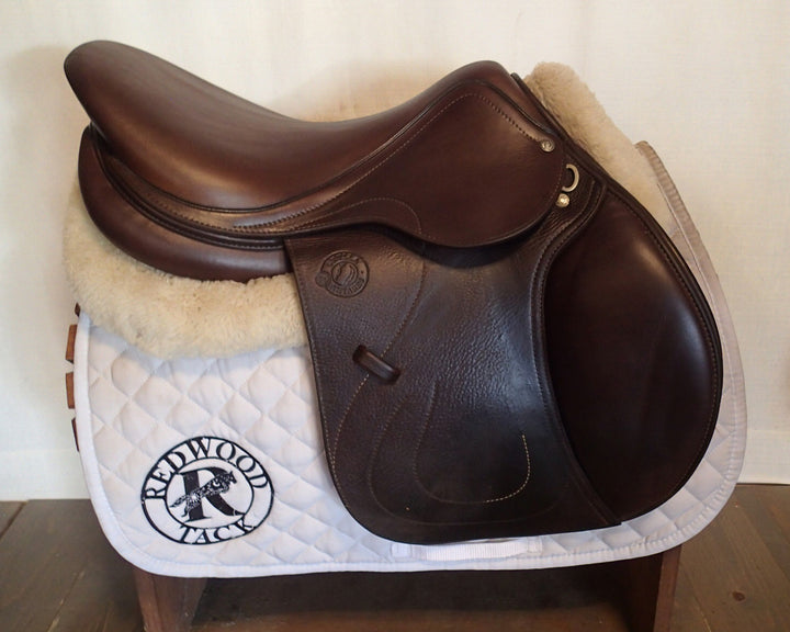 17.5" Antares Skylla Saddle - Full Calfskin - 2023 - 3A Flaps - 4.5" dot to dot