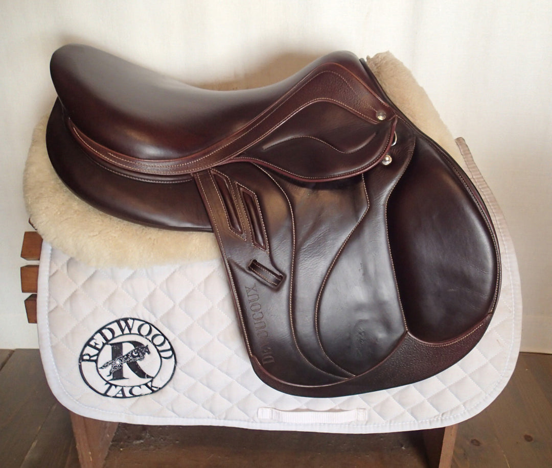 17" Devoucoux Biarritz Lab Saddle - Full Buffalo - 2021 - 2 Flaps - 4.5" dot to dot