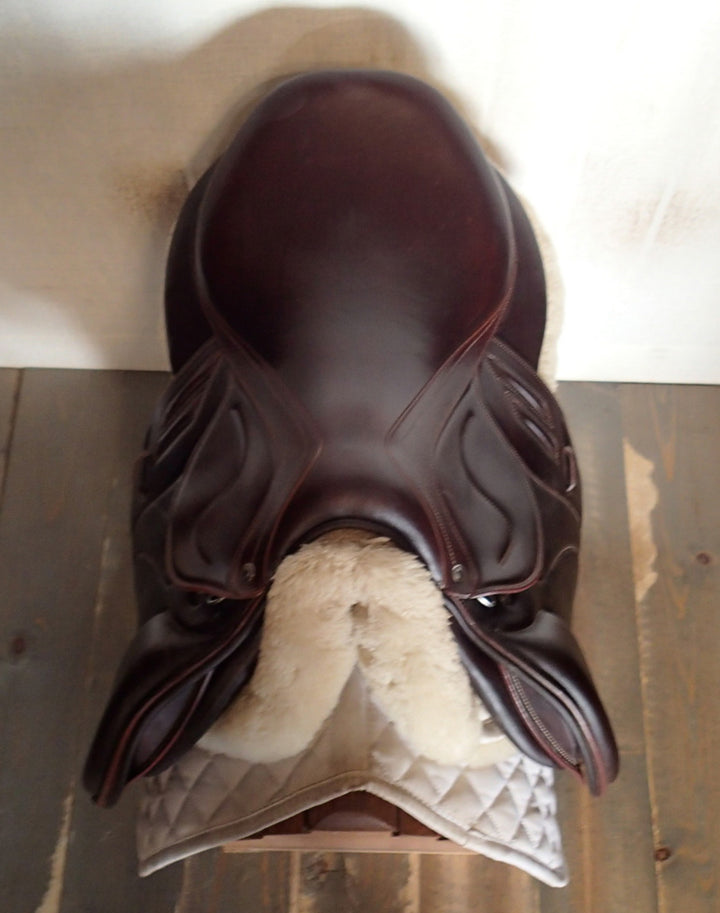 17" Devoucoux Biarritz Lab Saddle - Full Buffalo - 2021 - 2 Flaps - 4.5" dot to dot