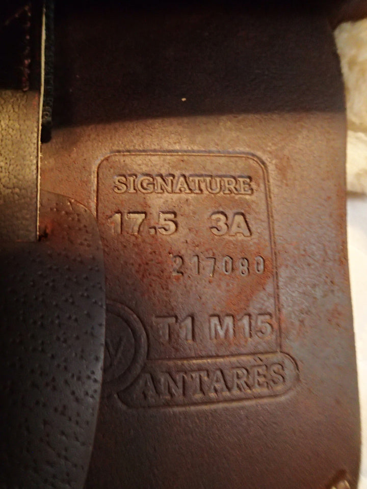 17.5" Antares Signature Saddle - 2021 - 3A Flaps - 4.25" dot to dot (938)