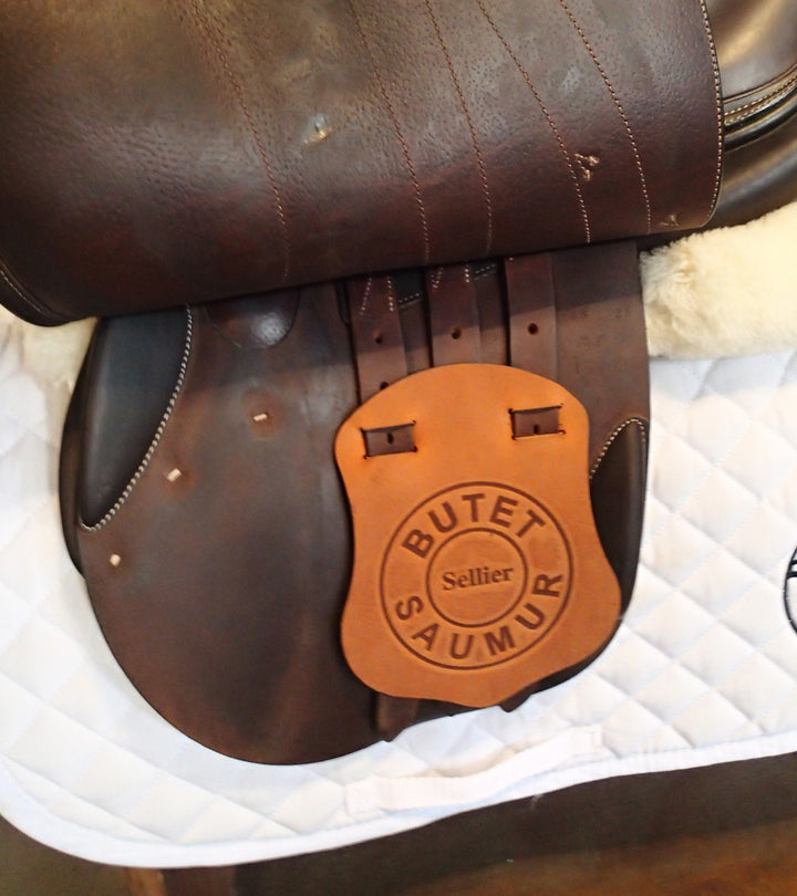 14.5" Baby Butet Premium Saddle - Full Calfskin - 2019 - M Seat - 0 Flaps - 4.75" dot to dot