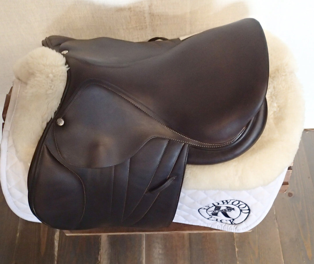 14.5" Baby Butet Premium Saddle - Full Calfskin - 2019 - M Seat - 0 Flaps - 4.75" dot to dot