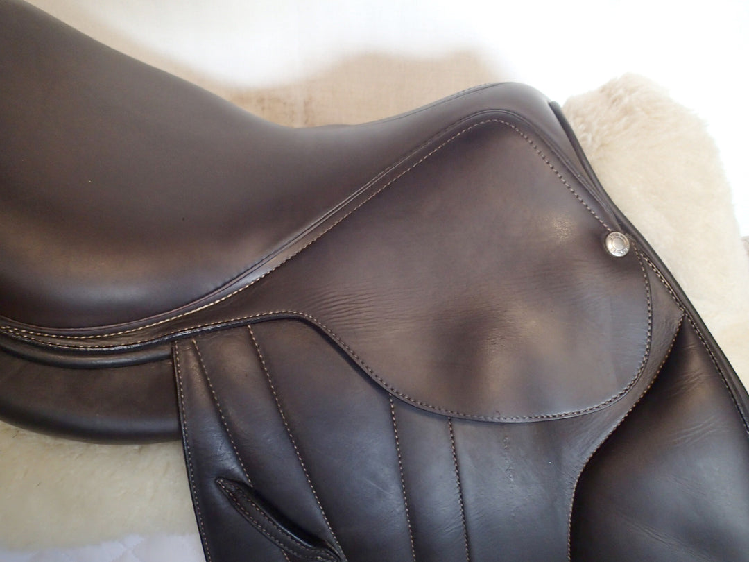 14.5" Baby Butet Premium Saddle - Full Calfskin - 2019 - M Seat - 0 Flaps - 4.75" dot to dot