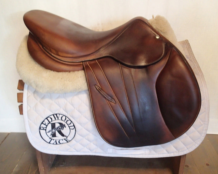 17" Butet Premium Saddle - Full Calfskin - 2022 - L Seat - 2C Flaps - 4.25" dot to dot