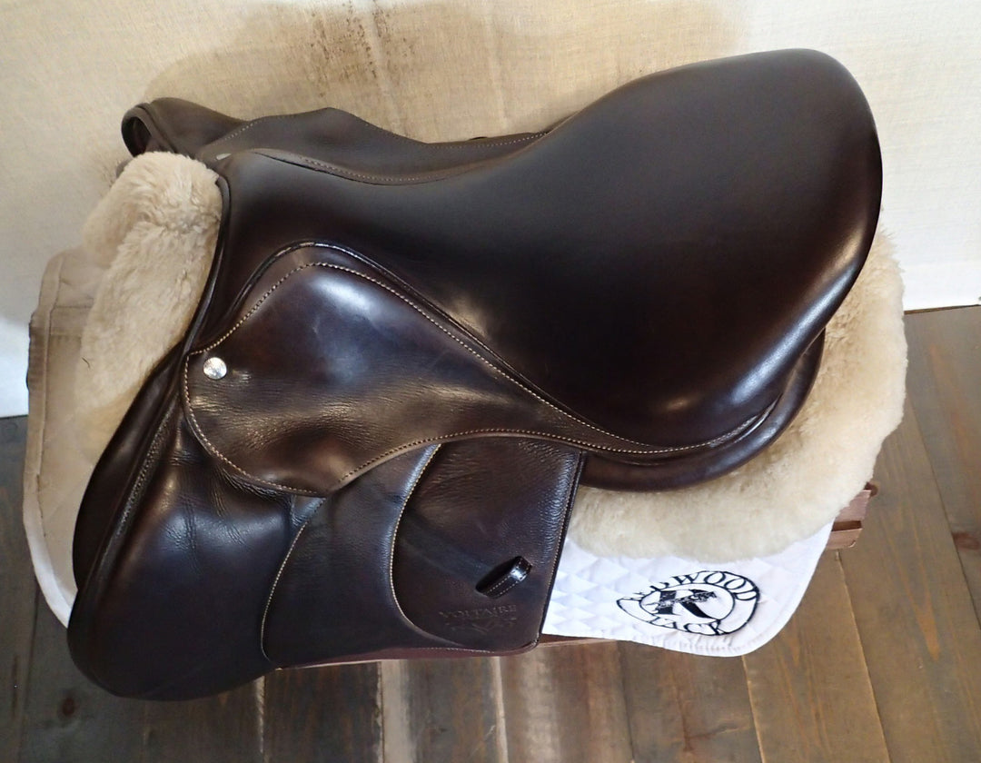 16.5" Voltaire Stuttgart Saddle - Full Buffalo - 2022 - 2A Flaps - 4.75" dot to dot - Pro Panels