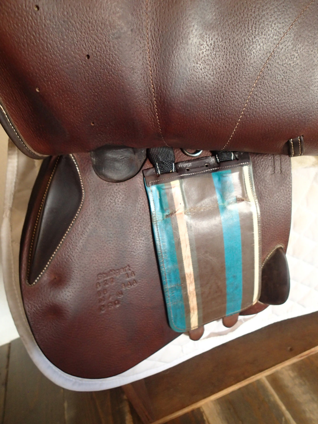 18" Voltaire Stuttgart Saddle - Full Buffalo - 2018 - 3AA Flaps - 4.75" dot to dot - Pro Panels