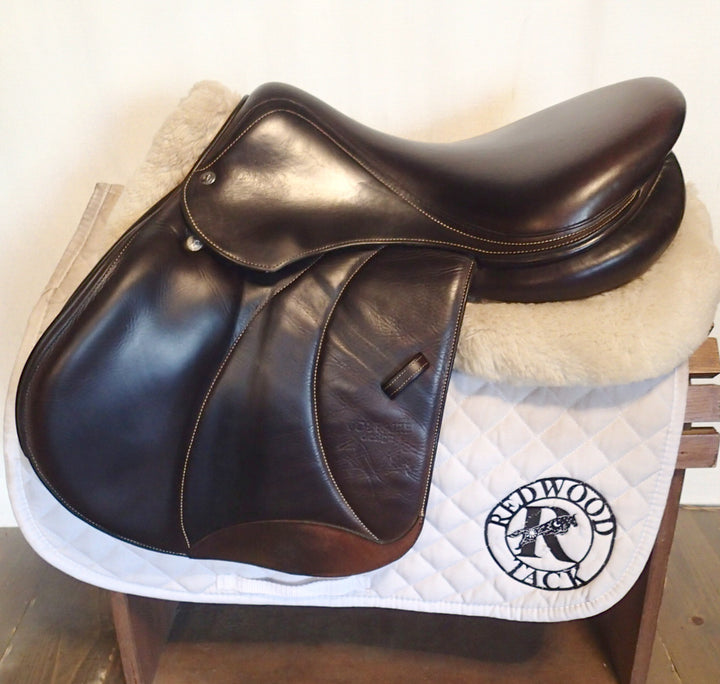 17" Voltaire Palm Beach Saddle - Full Buffalo - 2019 - 2AA Flaps - 4.75" dot to dot - Pro Panels