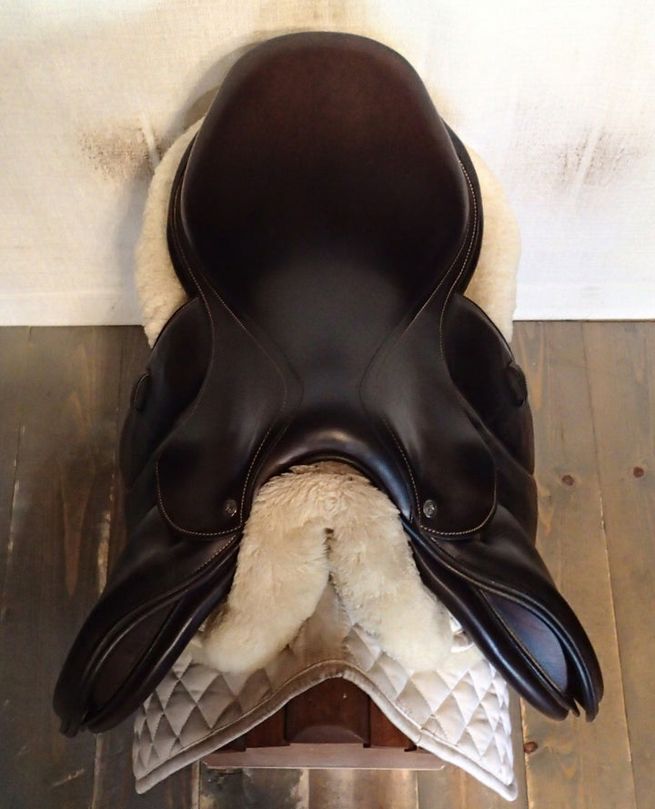 17" Voltaire Palm Beach Saddle - Full Buffalo - 2019 - 2AA Flaps - 4.75" dot to dot - Pro Panels