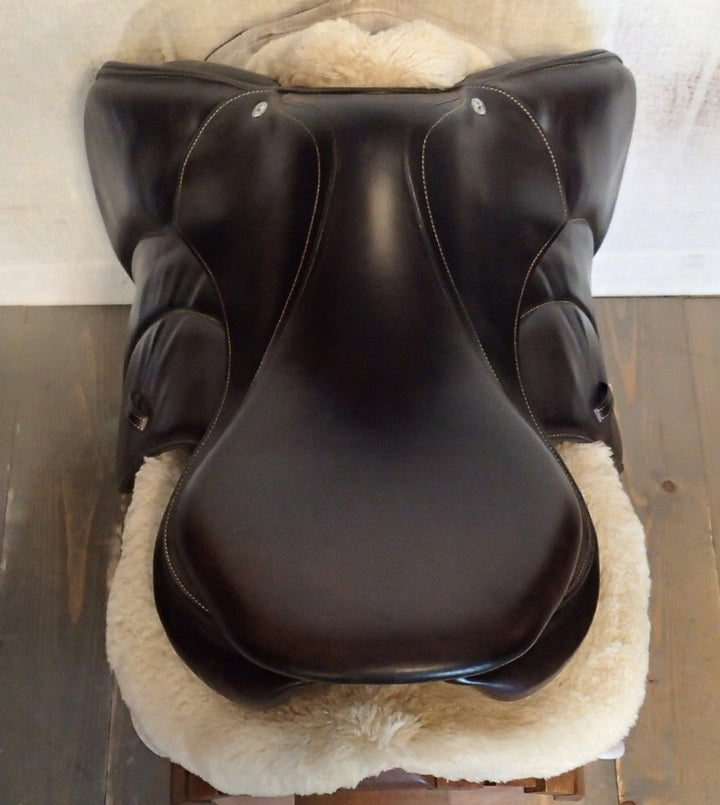 17" Voltaire Palm Beach Saddle - Full Buffalo - 2019 - 2AA Flaps - 4.75" dot to dot - Pro Panels