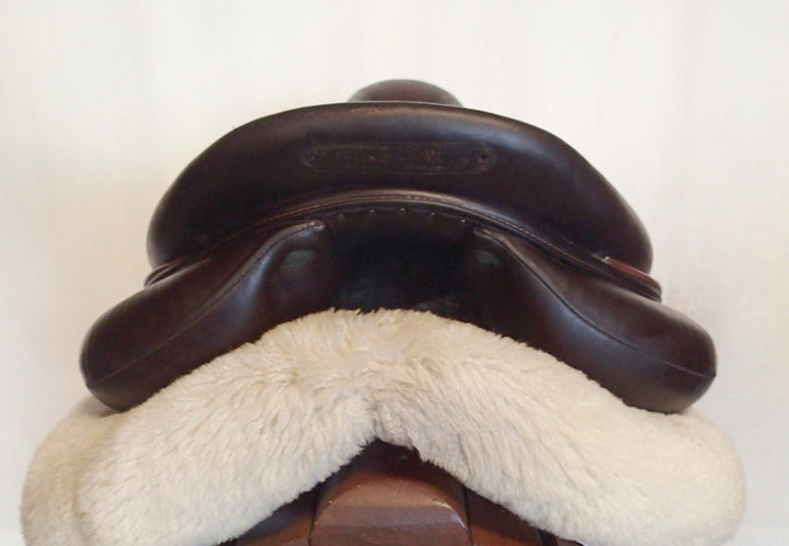 17" Devoucoux Biarritz O Saddle - Full Buffalo - 2021 - 3AB Flaps - 4.5" dot to dot