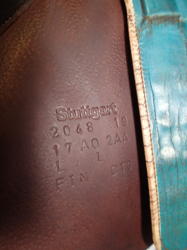 17" Voltaire Stuttgart Saddle - Full Buffalo - 2019 - 2AA Flaps - 5" dot to dot - FIN Panels (953)