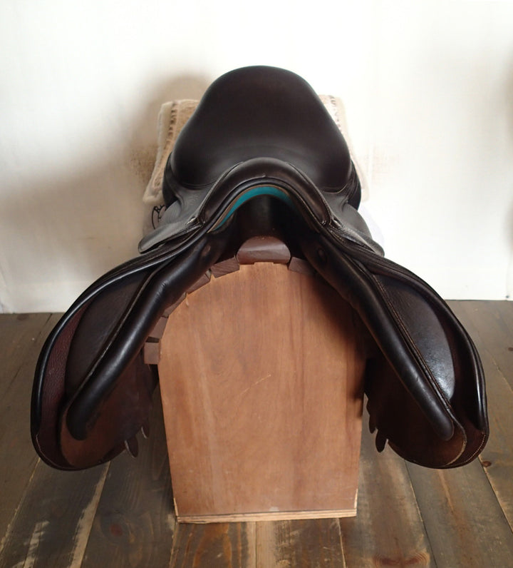 17" Voltaire Stuttgart Saddle - Full Buffalo - 2019 - 2AA Flaps - 5" dot to dot - FIN Panels (953)