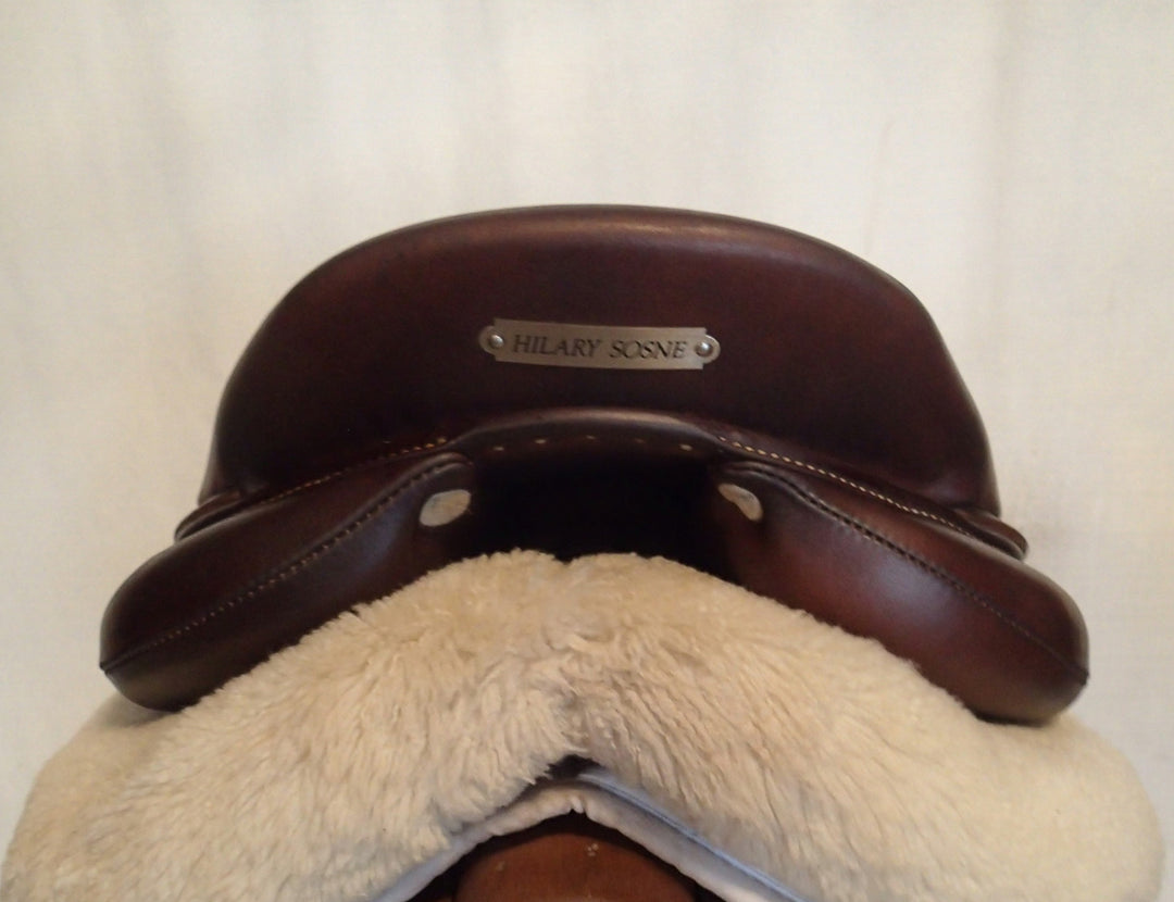 17.5" Antares Connexion Saddle - Full Buffalo - 2020 - 3A Flaps - 5" dot to dot (956)