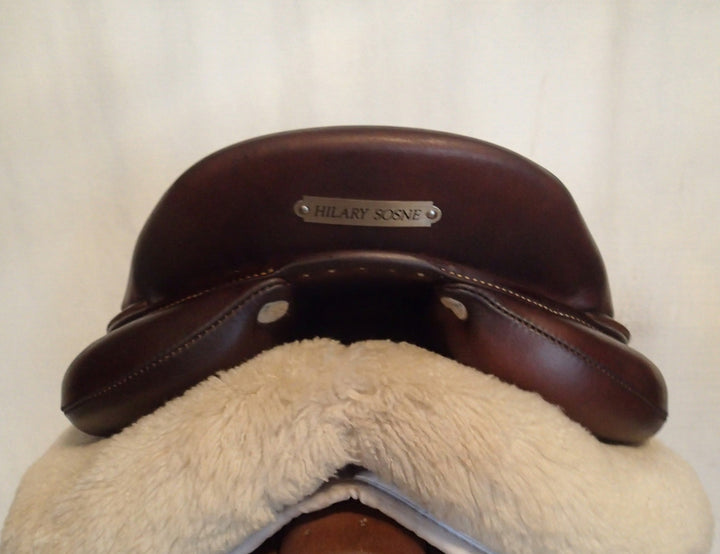 17.5" Antares Connexion Saddle - Full Buffalo - 2020 - 3A Flaps - 5" dot to dot (956)