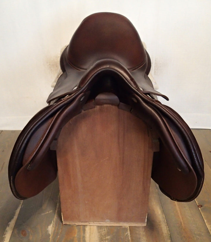 17.5" Antares Connexion Saddle - Full Buffalo - 2020 - 3A Flaps - 5" dot to dot (956)