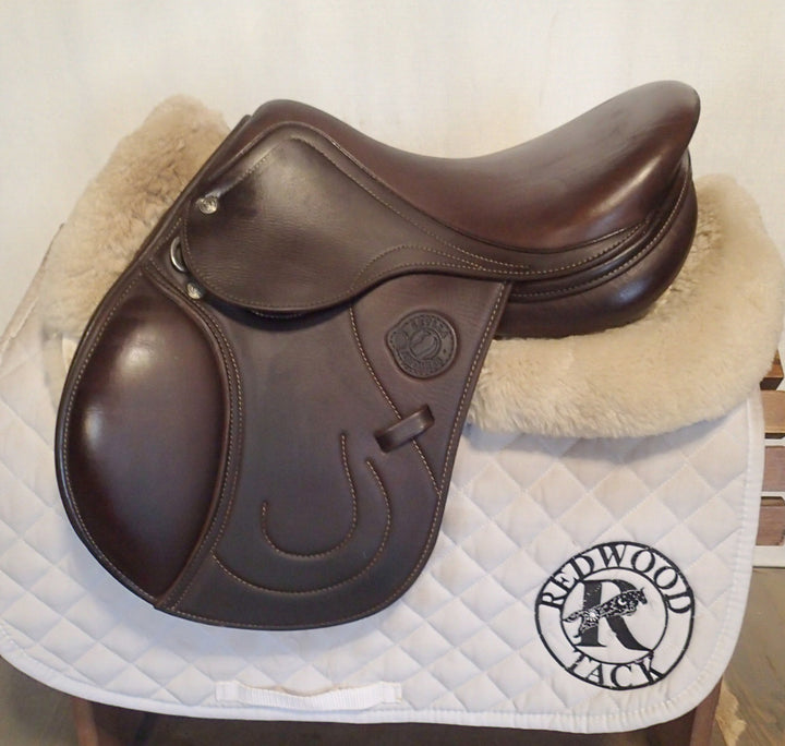 15" / 15.5" Antares Skylla Saddle - Full Buffalo - 2021 - 4.5" dot to dot (962)