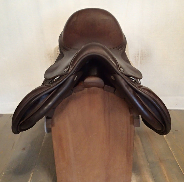 15" / 15.5" Antares Skylla Saddle - Full Buffalo - 2021 - 4.5" dot to dot (962)