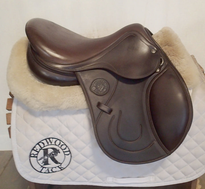 15" / 15.5" Antares Skylla Saddle - Full Buffalo - 2021 - 4.5" dot to dot (962)