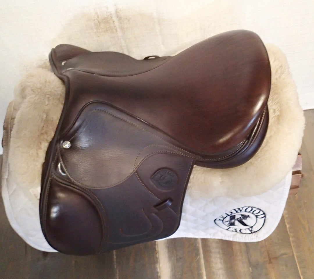 15" / 15.5" Antares Skylla Saddle - Full Buffalo - 2021 - 4.5" dot to dot (962)