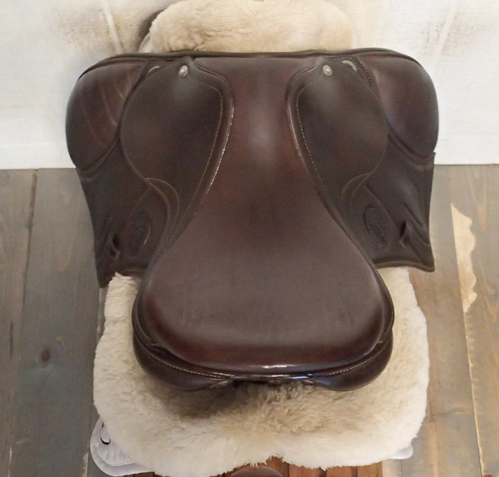 15" / 15.5" Antares Skylla Saddle - Full Buffalo - 2021 - 4.5" dot to dot (962)