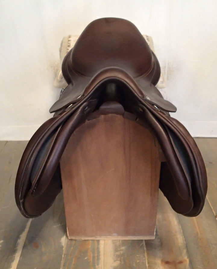 18" Antares Connexion Saddle - Full Buffalo - 2017 - 3A Flaps - 5" dot to dot (963)