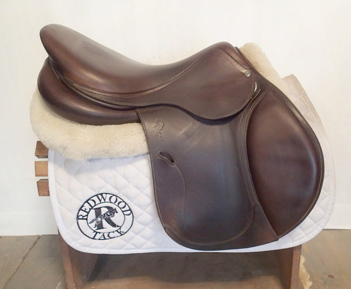 18" Antares Connexion Saddle - Full Buffalo - 2017 - 3A Flaps - 5" dot to dot (963)