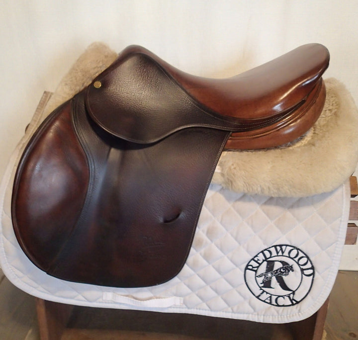 16.5" PJ Bruno Delgrange Saddle - 2001 - 4.5" dot to dot (965)