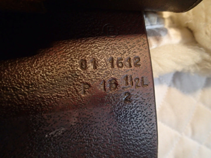 16.5" PJ Bruno Delgrange Saddle - 2001 - 4.5" dot to dot (965)