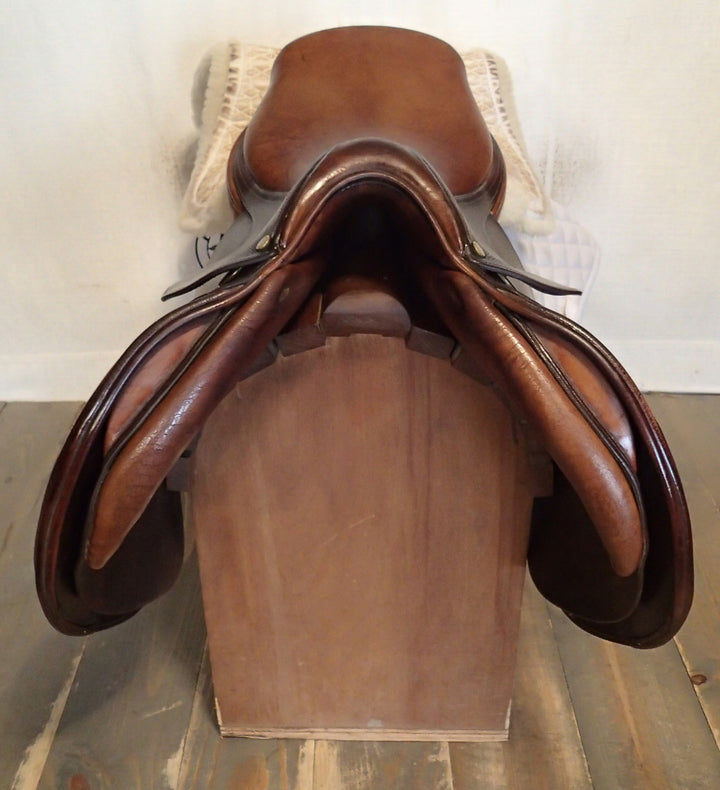 16.5" PJ Bruno Delgrange Saddle - 2001 - 4.5" dot to dot (965)