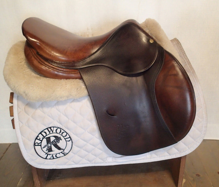 16.5" PJ Bruno Delgrange Saddle - 2001 - 4.5" dot to dot (965)